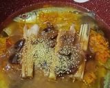 Gambar langkah 4 resipi Ampap Ikan Basung.