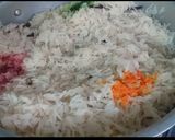 A picture of step 3 of Matanjan rice (eid k pakwan).