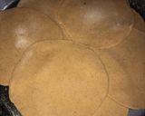A picture of step 3 of Milk puri.