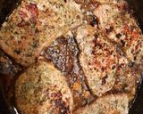 A picture of step 7 of Butter Garlic Pork Chops.