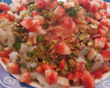 Foto del paso 3 de la receta: Ensalada de cuscús, naranja, hierbabuena, pistachos y ahumados
