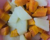 Foto del paso 2 de la receta: ENSALADA FRESCA🥗 🫛🥔🥕🫒🥦🍅🥗