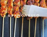 Foto langkah ke 6 dari resep Sate ayam manis.