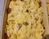 Une image de l'étape 6 de Gratin choux-fleurs pommes de terres et saucisses.