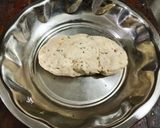 A picture of step 2 of Tasty khasta Nimki mathari with masala tea.
