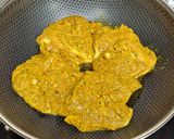 A picture of step 7 of Chicken Biryani.