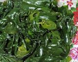 Hình bước làm 2 của món Canh nấm thịt heo rong biển keto