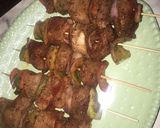 A picture of step 2 of Chicken kebab.