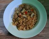 Foto langkah ke 5 dari resep Nasi Goreng Jamur.