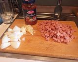 Foto del paso 2 de la receta: Pasta con Jamón