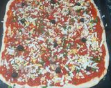 صورة لخطوة 6 من وصفة بيتزا كاري بنة زماااان 🍕🍕🍕