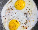 A picture of step 3 of Sunrise omelette.