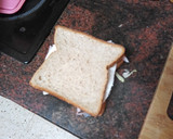 Foto del paso 2 de la receta: Sándwich de jamón cocido, queso fresco y ensalada