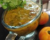 A picture of step 3 of Dal palak.