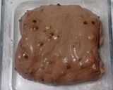 Foto langkah ke 11 dari resep Orange Peel Double Chocolate Sourdough Bread.