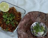 A picture of step 4 of Lasooni tawa fry mataki.