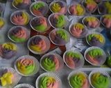 Foto langkah ke 9 dari resep Bolu kukus mawar.