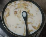 Foto langkah ke 2 dari resep Umm Ali simpel (135kalori/cup kecil 75-80gr).
