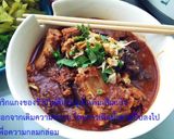 รูปขั้นตอนการทำที่ 7 ของ ขนมจีนน้ำเงี้ยว