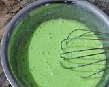 Foto langkah ke 5 dari resep Talam Susu Mutiara Lapis Pandan.