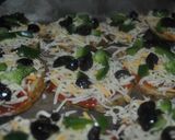 A picture of step 7 of Potato pizza  پتیزا سیب زمینی.