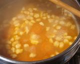 Bableves Füstölt Hússal és csipetkével (kuktában vagy sem) recept fázis 9 fotója