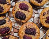 Zabmuffin (cukormentes, teljes kiőrlésű) recept fázis 3 fotója
