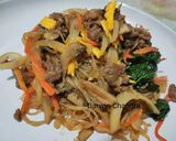 Foto langkah ke 9 dari resep Japchae 잡채 / Shirataki Japchae.