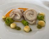 Foto del paso 6 de la receta Gallo con calabaza y calabacín 🐟🎃🥒