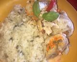 Foto del paso 3 de la receta: Filet de merluza con risotto de champiñones😋