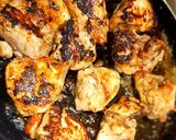 A picture of step 2 of Chicken salad with Maggi noodles.