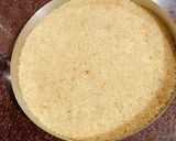 A picture of step 5 of Coconut Mava Burfi.