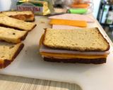 Foto langkah ke 3 dari resep Keto - Sandwich goreng.
