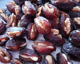 A picture of step 3 of Nuts filled dates.