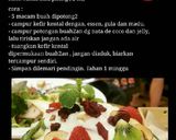 Foto langkah ke 6 dari resep Salad Buah Dengan Matcha Kefir - Keto.
