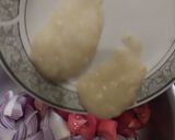 A picture of step 2 of پالک گوشت.