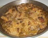 Foto del paso 9 de la receta Paella de costillas de cerdo y coliflor