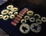 Une image de l'étape 5 de Minis chorizos grillés aux médaillons de courgette marinés.