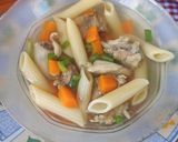 Foto langkah ke 5 dari resep Sup Tulangan Ayam Wortel Pasta.