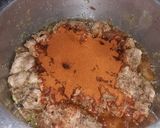 A picture of step 5 of Beef Haleem.