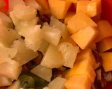 A picture of step 3 of Tropical Fruit Salad.