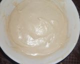 A picture of step 2 of Condensed milk mug cake.