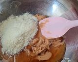 Foto del paso 1 de la receta: Postre/turrón inspirado en Mantecol® 🎅 Postre de maní y miel, marmolado con cacao y sin cocción 🎅