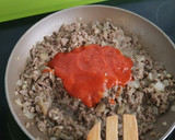 Foto del paso 4 de la receta: Berenjenas 🍆 rellenas de carne 🥩 picada