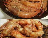 Foto del paso 2 de la receta: Noodels crujientes con gambas, jengibre y verduras