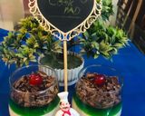 A picture of step 10 of Chocolate coconut trifle.