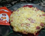 Foto langkah ke 9 dari resep 10#- omelet nasi keju #seninsemangat.