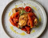 Foto del passaggio 9 della ricetta Alette di pollo arrosto con peperoni