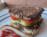 Foto del paso 5 de la receta: Sándwich doble de carne...🥑🍅🥪🥩