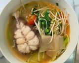 Hình bước làm 4 của món Canh chua măng cá nhám